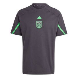 adidas Men's adidas Black Austin FC 2024 Travel Raglan T-Shirt 