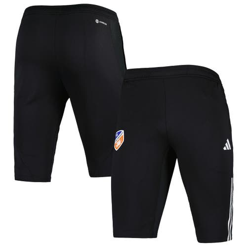 adidas Men's adidas Black FC Cincinnati 2023 On-Field Training AEROREADY Half Pants 
