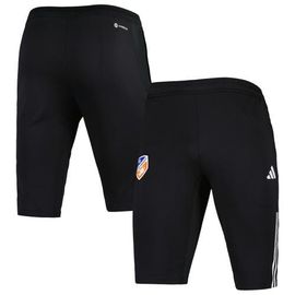 adidas Men's adidas Black FC Cincinnati 2023 On-Field Training AEROREADY Half Pants 