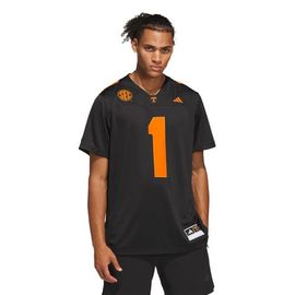 adidas Men's adidas Black Tennessee Volunteers Premier Jersey 