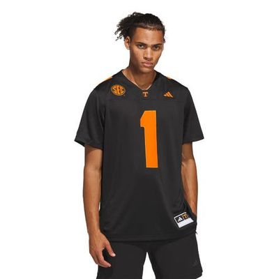 adidas Men's adidas Black Tennessee Volunteers Premier Jersey 