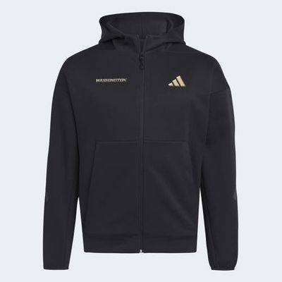 adidas Men's adidas Black Washington Huskies Z.N.E Full-Zip Hoodie 