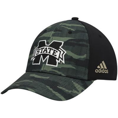 adidas Men's adidas Camo Mississippi State Bulldogs Military Appreciation Primegreen Flex Hat 