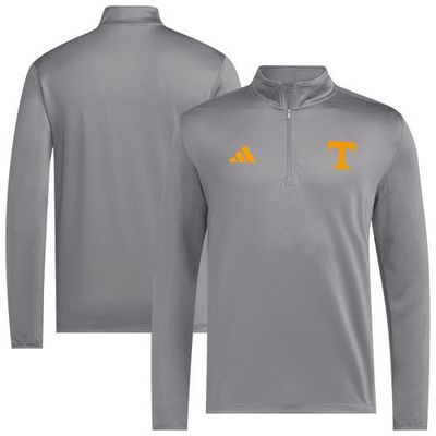 adidas Men's adidas Gray Tennessee Volunteers 2026 Sideline Ultimate 365 Woven Quarter-Zip Pullover 
