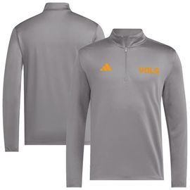 adidas Men's adidas Gray Tennessee Volunteers Ultimate365 Cozy Quarter-Zip Top 