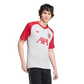 adidas Men's adidas Gray/Red Liverpool 2026/27 Away Pre-Match Top 