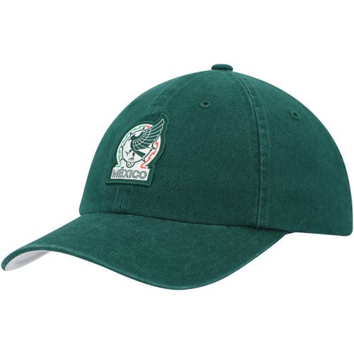 adidas Men's adidas Green Mexico National Team Dad Adjustable Hat 
