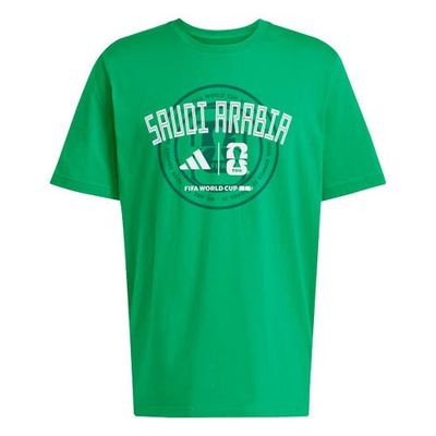 adidas Men's adidas Green Saudi Arabia National Team 2026 FIFA World Cup Qualifier T-Shirt 