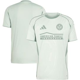 adidas Men's adidas Light Green Atlanta United FC 2025 One Planet Pre-Match Top 