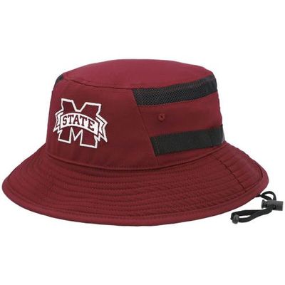 adidas Men's adidas Maroon Mississippi State Bulldogs 2021 Sideline AEROREADY Bucket Hat 