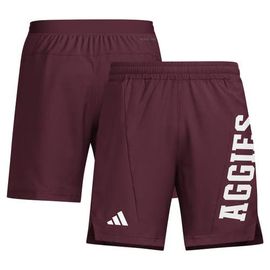 adidas Men's adidas Maroon Texas A&M Aggies Designed for Training AEROREADY Shorts 