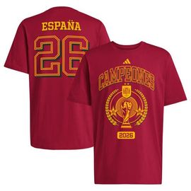 adidas Men's adidas Red Spain National Team 2026 FIFA World Cup Champions Trophy T-Shirt 