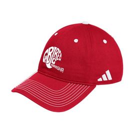 adidas Men's adidas Scarlet Nebraska Huskers Slouch Adjustable Hat 
