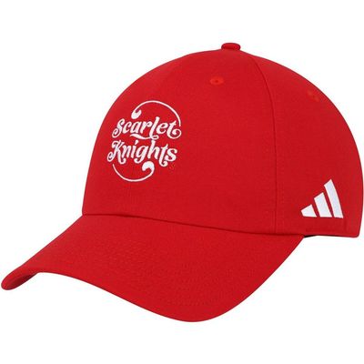 adidas Men's adidas Scarlet Rutgers Scarlet Knights Slouch Adjustable Hat 