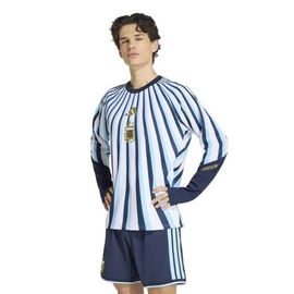 adidas Men's adidas White Argentina National Team 2026 Long Sleeve Pre-Match Top 