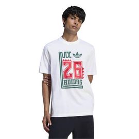 adidas Men's adidas White Mexico National Team FIFA x World Cup Alphaskin T-Shirt 