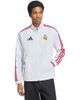 adidas Men's adidas White Real Madrid 2026 Full-Zip Anthem Jacket  - 1