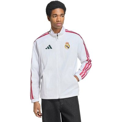 adidas Men's adidas White Real Madrid 2026 Full-Zip Anthem Jacket 