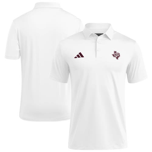 adidas Men's adidas White Texas A&M Aggies Ultimate 365 Polo 