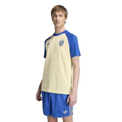 adidas Men's adidas Yellow Sweden National Team Originals T-Shirt 