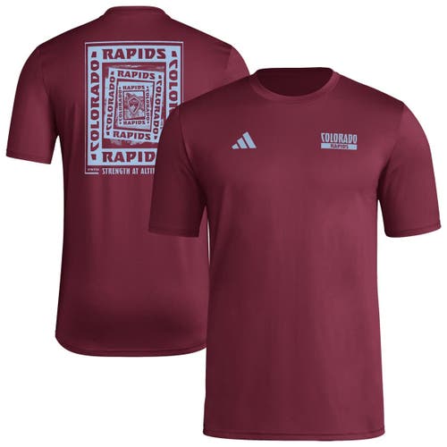 adidas Men's adidas Burgundy Colorado Rapids Local Wrap T-Shirt 