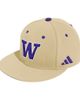 adidas Men's adidas Gold Washington Huskies On-Field Fitted Baseball Hat  - 1