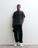 adidas Originals adidas Essentials three stripe T-shirt in washed black - 4