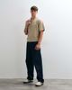 adidas Originals adidas Essentials three stripe T-shirt in washed khaki-Green - 3