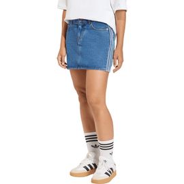adidas Originals adidas Originals 3-Stripes Denim Miniskirt