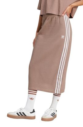 adidas Originals adidas Originals 3-Stripes Knit Midi Skirt