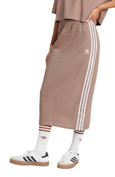 adidas Originals adidas Originals 3-Stripes Knit Midi Skirt