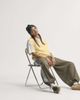 adidas Originals adidas Originals 3-Stripes tailored pants in khaki check-Green - 4