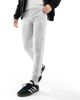 adidas Originals adidas Originals 3 stripes track pants in gray - 4