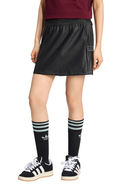 adidas Originals adidas Originals Adibreak Faux Leather Miniskirt