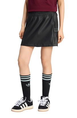 adidas Originals adidas Originals Adibreak Faux Leather Miniskirt
