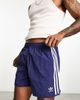adidas Originals adidas Originals adicolor three stripe 5 inch sprinter shorts in navy - 1