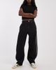 adidas Originals adidas Originals barrel leg denim jeans in black - 1