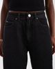 adidas Originals adidas Originals barrel leg denim jeans in black - 4
