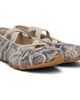 adidas Originals adidas Originals Beige & Gray Ghost Sprint Ballerina Flats - 4