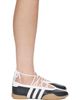 adidas Originals adidas Originals Black & White Taekwondo Mei Ballerina Flats - 1