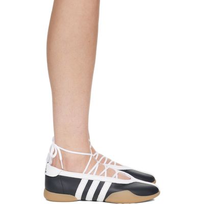 adidas Originals adidas Originals Black & White Taekwondo Mei Ballerina Flats