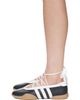 adidas Originals adidas Originals Black & White Taekwondo Mei Ballerina Flats - 3