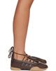 adidas Originals adidas Originals Brown Taekwondo Mei Ballerina Flats - 1