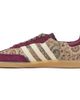adidas Originals adidas Originals Burgundy & Beige Samba OG Liberty London Sneakers - 3
