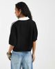 adidas Originals adidas Originals crochet polo in black - 3