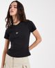 adidas Originals adidas Originals essentials fitted t-shirt in black - 3