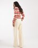 adidas Originals adidas Originals Essentials wide leg sweatpants in off white - 2
