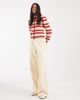 adidas Originals adidas Originals Essentials wide leg sweatpants in off white - 3
