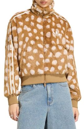 adidas Originals adidas Originals Faux Fur Bomber Jacket