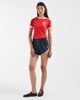 adidas Originals adidas Originals Firebird pinstripe shorts in navy and warm vanilla - 3